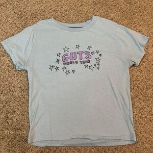 Light Blue Kids' Guts World Tour Graphic Tee
